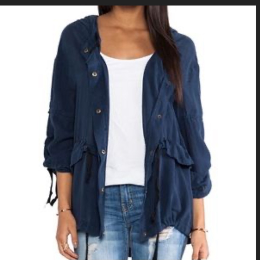 Current Elliot Hamptons jacket navy size 2